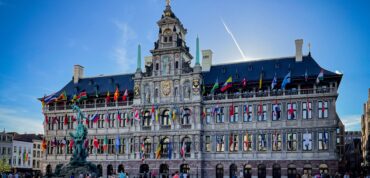 City Game Antwerp City hall